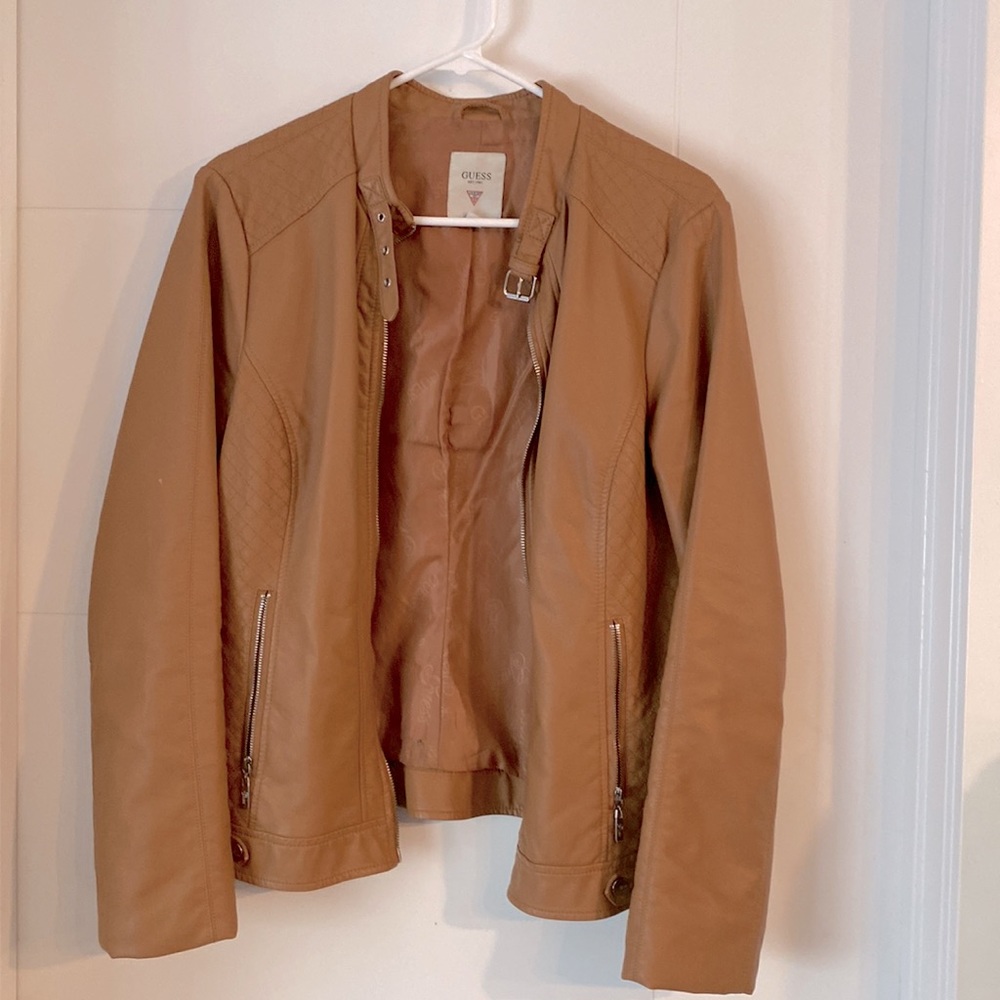 Guess Faux Leather Jacket